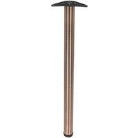 Rothley Worktop Leg Antique Copper 870-895mm (858PP)