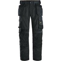 Snickers 6251 Stretch Trousers Black 39" W 30" L (858TT)