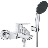 Grohe Start Wall Mounted Bath/Shower Mixer Set Chrome (858YX)
