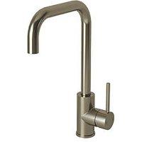 ETAL Trent Single Lever Kitchen Mixer Tap Brushed Steel (859FK)