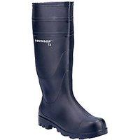 Dunlop Universal Size 10 Black Non Safety Wellies (859JT)