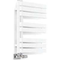 Terma 655mm x 500mm 1535BTU White Flat Designer Towel Radiator (859RH)