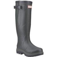 Hunter Balmoral Adjustable Classic Size 9 Dark Olive Non Safety Wellies (859XW)