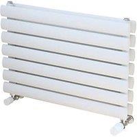 Ximax Fortuna 410mm x 600mm 1491BTU White Horizontal Designer Radiator (860TP)