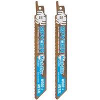 Spyder Mach-Blue Multi-Material Reciprocating Saw Blades 150mm 2 Pack (860YL)