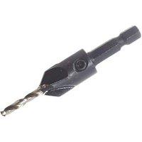 Erbauer DRA40477 Hex Shank Wood 135 Countersink 12.7mm x 50mm with 70mm Pilot Drill (86157)