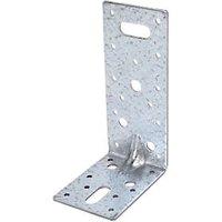 Sabrefix Heavy Duty Angle Brackets Galvanised 63mm x 90mm 10 Pack (86180)