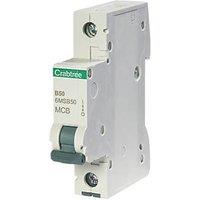 Crabtree Loadstar 50A SP B Curve MCB (861JT)