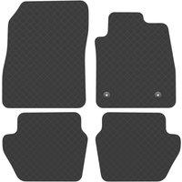 Car Mat Co. Ford Fiesta MK8 2017 on Rubber Car Mats 4 Piece Set (861VV)