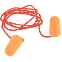 3M 1100 37dB Corded Foam Ear Plugs 100 Pairs (86254)