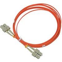 Labgear Duplex Multi Mode Orange SC- SC OM1 LSZH Fibre Optic Cable 5m (862KM)
