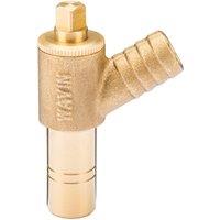 Hep2O Push-Fit Keyless Drain Cock 15mm (862RE)