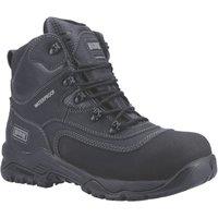 Magnum Broadside 6.0 CT CP WP Size 5 Black Waterproof Safety Boots (862XK)