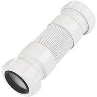 McAlpine FLEXCON4 Flexible Connector White 40mm x 157-242mm (86386)