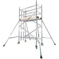 Boss Ladderspan 3T Single Depth Aluminium Tower 0.6m x 1.8m x 2.2m (863HA)