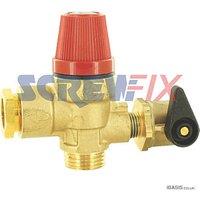 Vaillant 190751 Pressure Relief Valve (863TH)