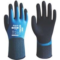 Wonder Grip WG-318 Aqua Gloves Blue X Small (863VJ)