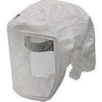 3M VersaFlo Head Cover w/ Integral Suspension M/L White (8642H)