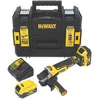 DeWalt DCG405P2-GB 18V 2 x 5.0Ah Li-Ion XR 4.9" Brushless Cordless Angle Grinder (864FU)