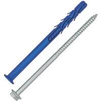 Rawlplug R-FF1 TX Frame Fixings with Hex Head Screws 10mm x 160mm 25 Pack (864PE)