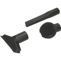 Electruepart NZL9010 Universal Vacuum Cleaner Push Fit Accessory Tool Kit - 35mm 3 Pack (864YV)
