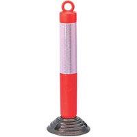 Mottez High Visibility Bollard with Chain Eye 800mm (865CC)