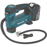 Makita DMP180RT1J 18V 1 x 5.0Ah Li-Ion LXT Cordless Inflator (865XR)