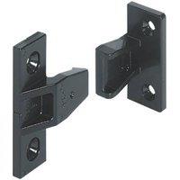 Hafele Keku Fixings Black 10 Pack (8663T)