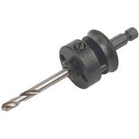 Starrett A2 Hex Shank Multi-Material Arbor with 80mm Pilot Drill (86678)