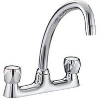 Bristan VAC BDSM C MT Club Deck-Mounted Bridge Sink Mixer Chrome (866JE)