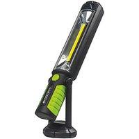 Luceco Rechargeable LED Inspection Torch with Powerbank Green/Black 450lm (866KJ)