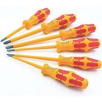 Wera 1060 i/1062 i/6 Mixed VDE Screwdriver Set 6 Pack (868TX)