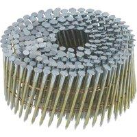 DeWalt Galvanised Ring Shank Coil Nails 2.1mm x 55mm 2100 Pack (868VA)