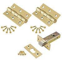 Smith & Locke Internal Bathroom Pack Electro Brass (8690V)