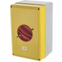 Lewden 208104 100A 4-Pole Rotary Isolator Switch NO (869HM)