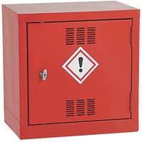 Barton 1-Shelf Pesticide Cabinet Red 457mm x 305mm x 457mm (869VV)