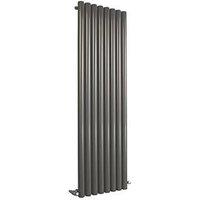 Ximax Erupto 1800mm x 435mm 4178BTU Anthracite Vertical Designer Radiator (87002)