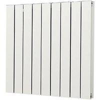 Venus 600mm x 625mm 2705BTU White Horizontal Designer Radiator (8702F)