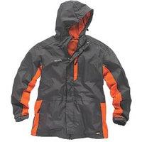 Scruffs Worker Jacket Graphite/Orange Medium 44" Chest (870CC)