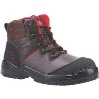 Amblers 308C Size 7 Brown Waterproof Safety Boots (870TT)