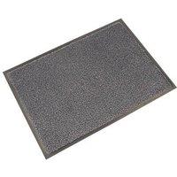 COBA COBAWash Entrance Mat Black/Steel 0.85m x 0.6m x 9mm (8716V)