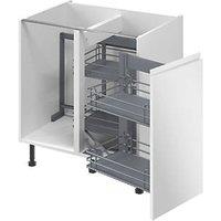 Essentials Anthracite RH Corner Pull-Out Storage 800mm (871RL)