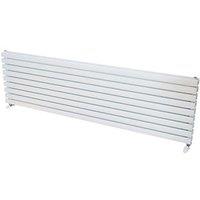 Ximax Fortuna 526mm x 1800mm 5707BTU White Horizontal Designer Radiator (871TR)