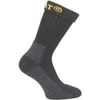 CAT Industrial Work Socks Black 6-11 2 Pairs (871YR)