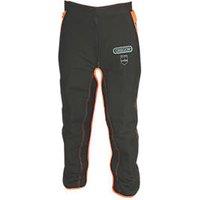 Oregon Type A Chainsaw Safety Leggings Black/Orange 28 L (8721R)