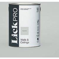 LickPro Max+ 5Ltr Blue 01 Matt Emulsion Paint (872JY)