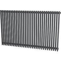 Ximax Aurora 600mm x 960mm 3041BTU Anthracite Horizontal Designer Radiator (873GL)