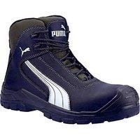 Puma Cascades Mid Size 10.5 Black Water-Resistant Safety Boots (873JV)