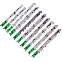 Erbauer Multi-Material Jigsaw Blades 10 Piece Set (873PH)