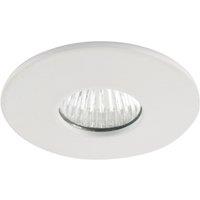 Saxby Lalo Round LED Downlight Matt White 4W 240lm (873VX)